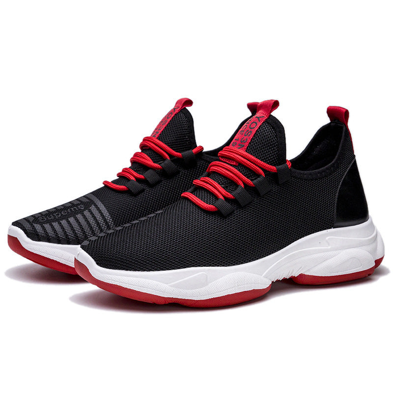 Baskets homme noir blanc chaussures de sport