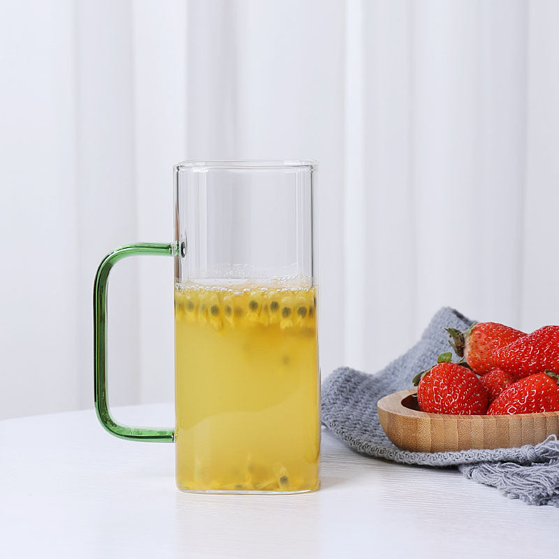 Straw Cup Glass Single Cup Creative Water Cup Gift