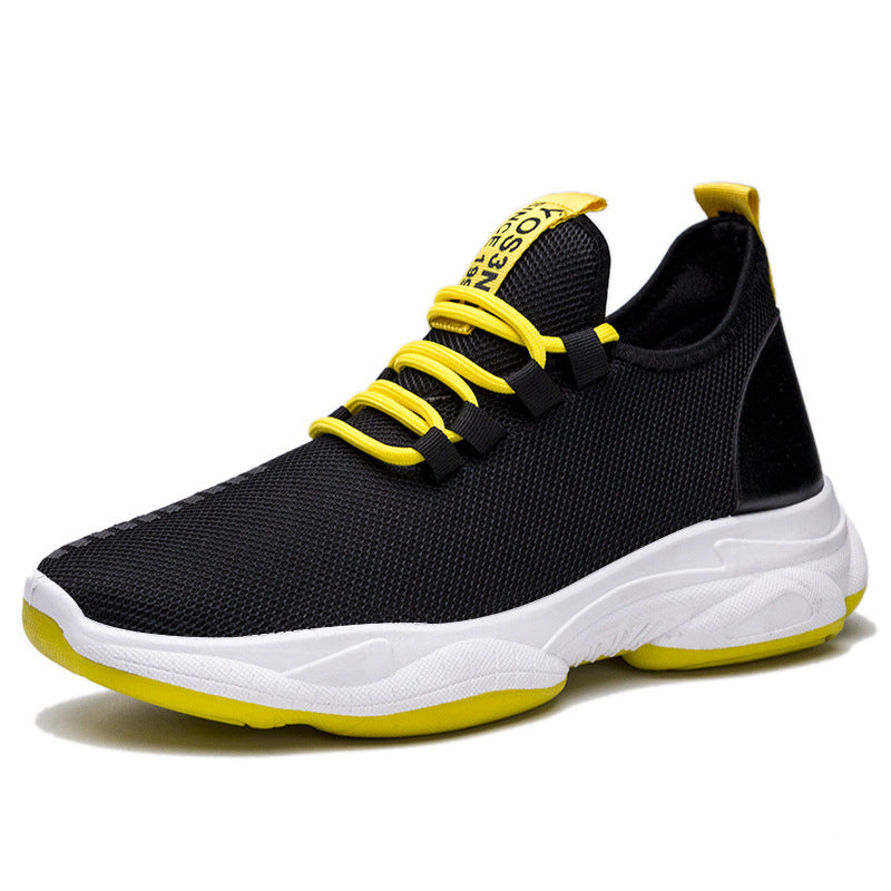 Baskets homme noir blanc chaussures de sport