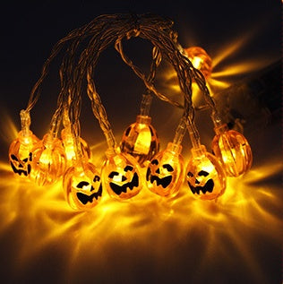 Halloween Décoration De Citrouille Lumière LED Chaîne Lumières Lanterne